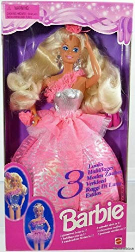 Barbie 3 Looks 1995 12339 Doll
