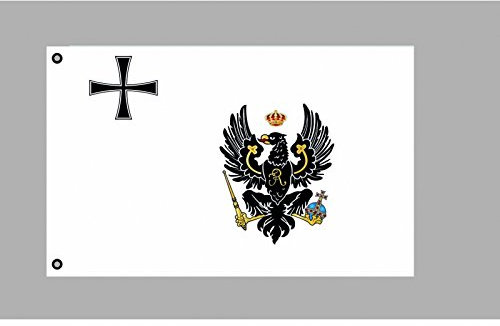 Flagge 90 x 150 : Preußen mit Eisernem Kreuz (Kriegsflagge)