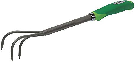 Ribimex - PROFG5 - Rastrello a 3 Denti Soft-Touch