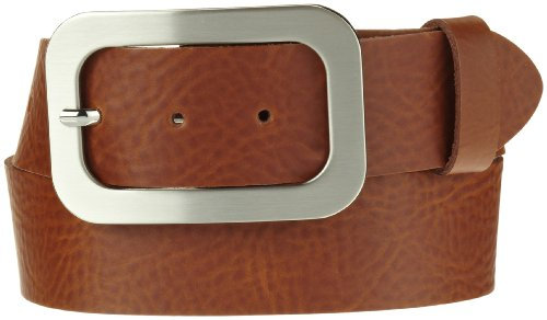 MGM Damen Plain and Beautiful Gürtel, Braun (Cognac), 90