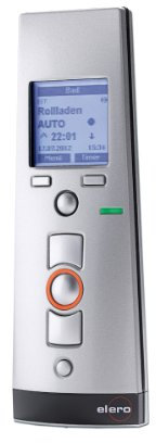 elero Funksteuerung Handsender TempoTel 2 silber, 10+1-Kanal, 868 MHz