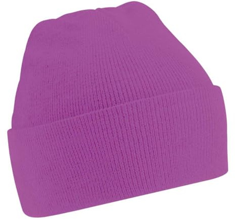 Beechfield ny barnbarn vinter stickad mössa hatt