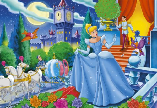 Clementoni 29472.5 - Puzzle Aschenputtel: Mitternacht 250 teilig