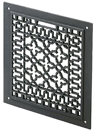 Minuteman International Cast Iron Grille Rejilla de Suelo, Hierro, Negro