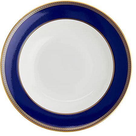 Wedgwood Renaissance Gold Rim - Plato hondo (22,8 cm)