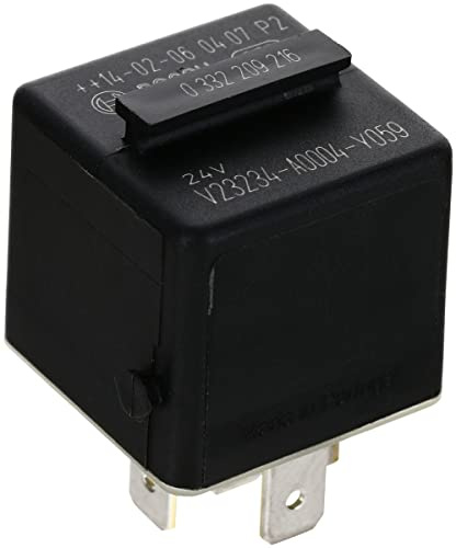 Bosch 0332209216 Mini-Relais 24V 20A, IP5K4, Betriebstemperatur von -40° C bis 85° C, Wechselrelais, 5 Pin Relais