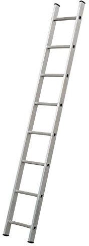 Scala singola in alluminio normativa EN 131, gradini 8