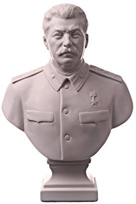 danila-souvenirs sowjetischer russischer Leader Josef Stalin marmor Büste Statue Skulptur 24 cm