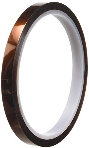 Kapton klebeband, Sillikonkleber, -269°C bis +400 °C,33 meter, Breite 8mm