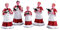 Lemax Weihnachtsdorf Der Chor Set von 5-52038