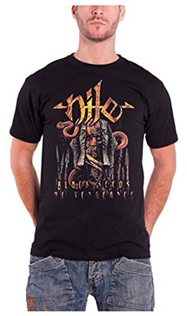 Nile - T-Shirt Black Seeds (in L)