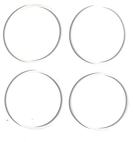 Replacement Gasket Compatible with Cooks 5-in-1 Blender Gasket (4, White)