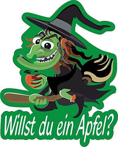 1 x Aufkleber Willst Du Ein Apfel? Sticker Fun Gag Decal Stati Tuning Ka-boom