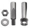 BikeParts Kurbelkeil 9,5mm Lange Fläche 9,5mm Kurze Fläche 7414