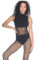 Roch Valley Mesh Panel Dance Leotard M Black