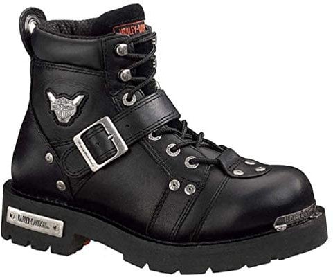 HARLEY-DAVIDSON D91684, Stivaletto Uomo, Nero, 43 EU
