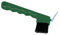 Agritura Hufkratzer mit Bürste,grün - A26990