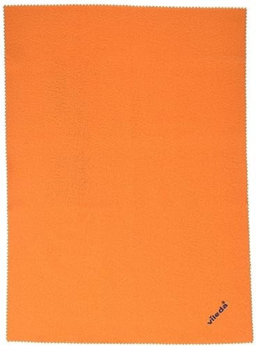 Vileda Panno Polvere, Panno in Microfibra, Azione Elettrostatica, Lavabile in Lavatrice, Mobido, Delicato, 40 X 30 X 0.4 Cm, Multicolore