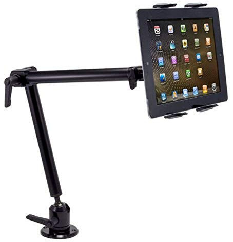 ARKON Heavy Duty Tablet Drill Base Mount with 22 inch Arm for iPad Air iPad Pro iPad Galaxy Note 10.1