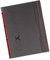 flexiNotes NOTIZBUCH A5, Typ: fN Black, Weinrot, 75 Blatt kariert - Ring S