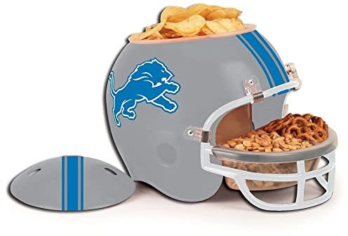 WinCraft Detroit Lions Football NFL Snack Helmet