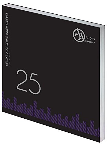 Audio Anatomy Vinyl-Innenhüllen 12 - Creme, 25 Stück