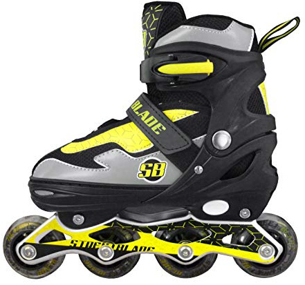 Sport1 Inlineskates, ausziehbar, Rot, Blau oder Gelb, Street Blade
