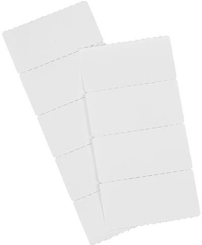 Bene Register-Schilder 116260 weiß VE50