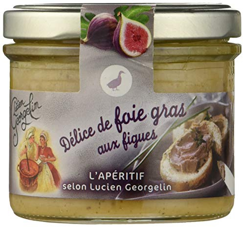 Lucien Georgelin Délice de Foie Gras aux Figues 100g | Bocal