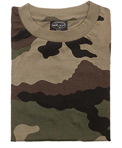 Mil-Tec Mixte T-shirt T Shirt camouflage CCE Taille L, Camo Ce, L EU
