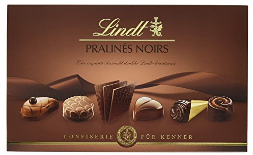 Lindt & Sprüngli Pralines Noirs, 1er Pack (1 x 200 g)