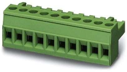 Phoenix Contact 5/4-ST KMGY, MSTBT 2 Steckbarer Klemmenblock Steckverbinder 4-Kontakte 5mm-Raster, Packung a 50 Stück