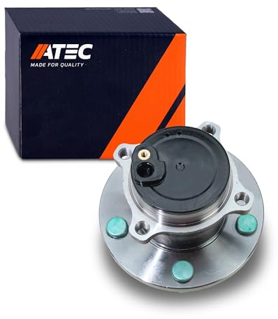 ATEC Germany 1x Radnabe hinten Radlager Radlagersatz mit ABS-Sensor, | Kompatibel mit: MAZDA 3, 3, 3 Stufenheck, 3 Stufenheck, 5, 5