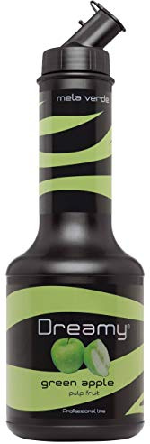 Dreamy Green Apple Pulp 95cl cocktail syrup, made with fresh kiwi from concentrate, Prepare Cocktails Syrups, Mocktail Syrups, Smoothies, milkshakes