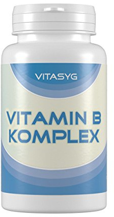 Vitamin B Komplex hochdosiert - 365 Tabletten - alle 8 B-Vitamine - Vitamin B1,B2,B3,B5,B6,B12, Folsäure, Biotin - deutsche Herstellung - mindestens 100% Tagesbedarf - vegan