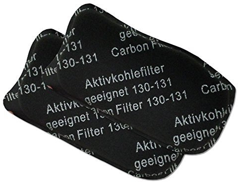 2 Filtri ODORI per aspirapolvere Vorwerk Folletto Kobold VK 130, 131 SC, VK130, VK131