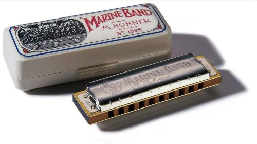 Hohner Marine Band 1896 Mundharmonika D-Dur - M1896036X