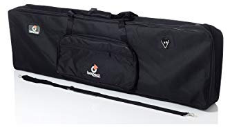 bespeco Borsa per Tastiera a 76 Tasti (1295x445x165mm.), Realizzata in Nylon 600D antistra BAG476KB