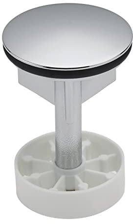 clapet laiton - a ailettes - diamètre 40mm - pour bonde de lavabo chromé - valentin 4280000000