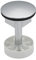 clapet laiton - a ailettes - diamètre 40mm - pour bonde de lavabo chromé - valentin 4280000000