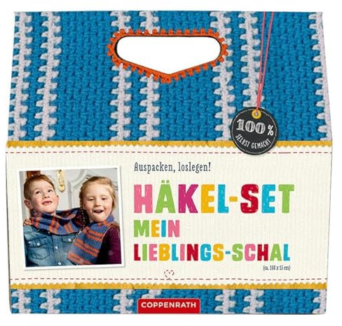 Coppenrath 92099 Häkel-Set Mein Lieblings-Schal