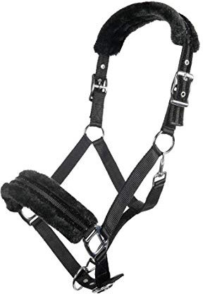HKM 8876 Glitter Halfter schwarz Pony