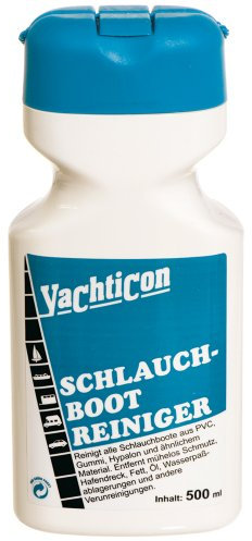 wellenshop Yachticon Schlauchboot Reiniger 500 ml für PVC Gummi Hypalon