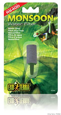 Exo Terra Monsoon Water Filter, Ersatz Filter für die Exo Terra Monsoon Beregnungssysteme