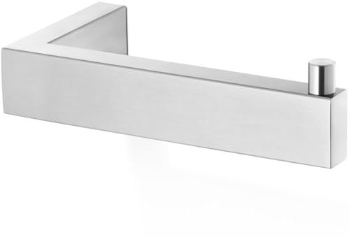 ZACK 40374 LINEA Toilettenpapierhalter, Edelstahl matt,1.57 by 5.71 by 3.15