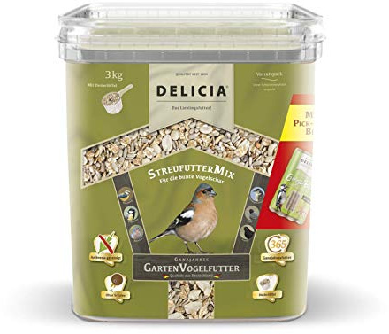Delicia StreufutterMix Gartenvogelfutter 3 kg