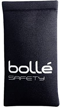 Bolle ETUIS Clicclac Flexible Polyester Spectacle Pouch, 20.5cm x 3cm x 12cm, Black