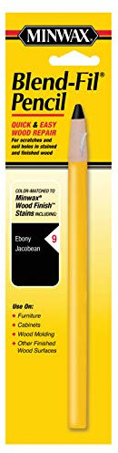 Minwax 110096666 No 9 Blend-Fil Wood Repair Stain Pencil, Ebony Jacobean