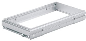 Stufenlos breitenverstellbarer Hängeregistraturrahmen Systema Top 2000, 368 - 540, Aluminium Optik_Artikel _ 9011411
