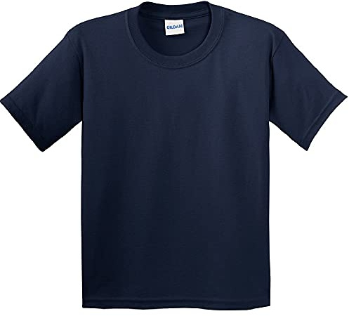 Gildan Kids Unisex Soft Style T-Shirt XL Navy